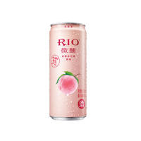 锐澳3度白桃味白兰地鸡尾酒500mL