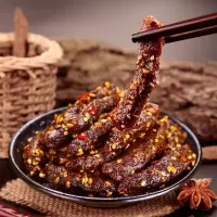 真之味香辣牛肉干80g