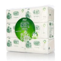 双灯软包抽纸吉祥柔软强韧生活用纸3层400张*6包