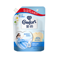 金纺清新柔顺衣物护理剂带嘴立袋装 850ml
