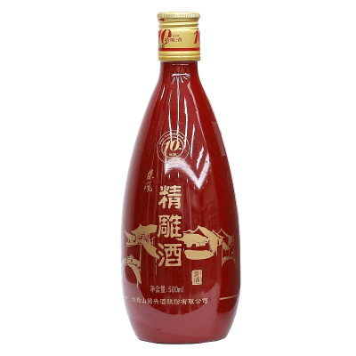 会稽山东风精雕酒十年陈酿500ml*12瓶(整箱)