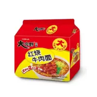 大今野拉面红烧牛肉面五连包114g*5