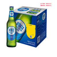青岛8度瓶崂山啤酒500ml*12