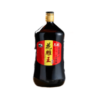 吴越稽山绍兴花雕王十年陈冬酿1L*8瓶(整箱)