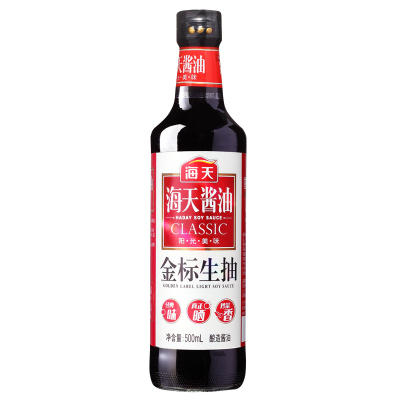 海天 金标生抽500ml*12瓶