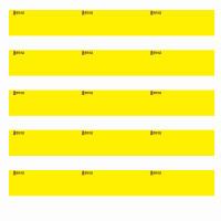 会员黄价签38mm*90mm*15每张(2500张/箱)