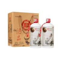 白水杜康浓香型52度白酒750ml*2瓶