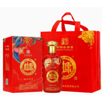 白水杜康凤舞传奇浓香52度白酒500ml*6瓶