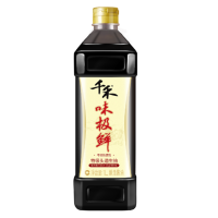 千禾味极鲜特级头道生抽酱油 1L×12桶