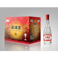 汾河王53度清香型白酒475ml*12瓶