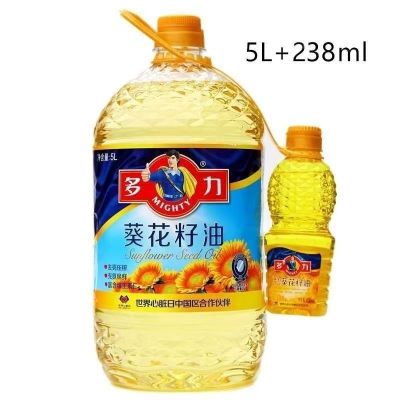 多力葵花籽油(5L+238ML)*4桶