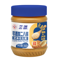 三添O添加芝麻花生酱 340g*12瓶