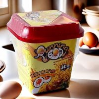 奔跑吧香辣咸蛋黄风味拌面 92g*12杯