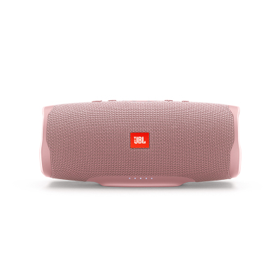 JBL CHARGE5 音乐冲击波五代 便携式蓝牙音箱 户外防水防尘音箱 桌面音响 增强版赛道扬声器 粉色