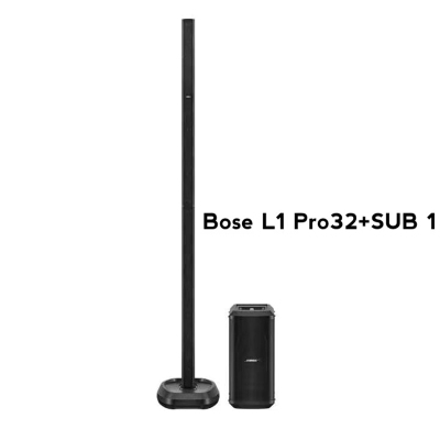 Bose 博士 L1 Pro32 无线蓝牙音响 会议音箱 KTV卡拉OK音响(搭Sub 1代) 标配
