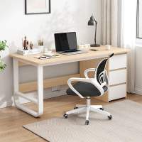 办公桌简约台式桌子家用书桌学生卧室写字桌办公室员工单人电脑桌