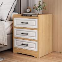 北欧床头柜现代简约卧室实用床边柜白色收纳柜经济型储物柜小柜子.