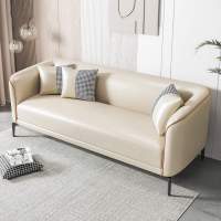 沙发小户型款科技布客厅现代简约轻奢三人位简易服装店小沙发.