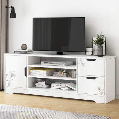 现代简约北欧电视柜茶几组合套装客厅卧室家用简易小户型电视机柜.