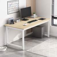 电脑桌台式现代简约办公桌租房家用学生书桌卧室简易学习写字桌子.