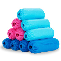 一次性鞋套加厚无纺布成人学生CPE脚套加大码新料超厚鞋套