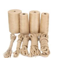 diy园艺麻绳 成卷捆绑绳粗细复古编织麻绳 绳径25毫米 长度5米