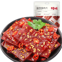 百草味麻辣猪肉片100g