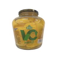 果维仓冰糖 黄桃 罐头1250g