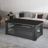 瑞奇取暖茶几双升降家用客厅长方形多功能电烤火炉升降电暖桌M2-140S(不带收线盒)