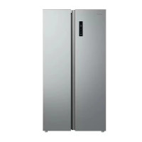 美的(Midea)558升冰箱变频对开双开门家用智能家电 风冷无霜二级钛钢灰-星烁 BCD-558WKPM(E)