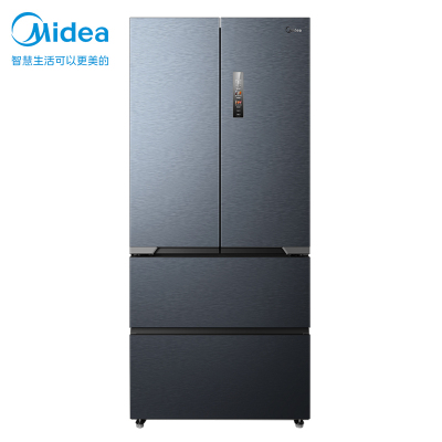 美的(Midea)552无缝全嵌系列法式对开多门超薄嵌入大容量冰箱一级变频560兄弟款 MR-552WUFPZE厨装一体