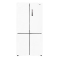 可开专票 美的(Midea)M60厘米超薄十字双开四开门多门零嵌入式大容量电冰箱大白豚一级变频MR-567WUSPZE