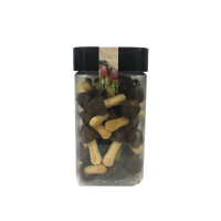 依丝蘑菇形饼干(可可味)128g