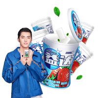 益达无糖口香糖(清爽草莓口味)40粒*6瓶装