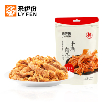 来伊份 手撕肉条 休闲小吃猪肉干肉丝休闲零食108g/袋