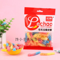 120g乐潮毛毛虫橡皮糖