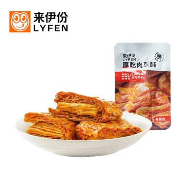 118g来伊份厚吃肉豆脯(香辣味)