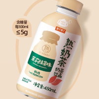 果子熟了熟奶茶茉莉花绿茶味450ml