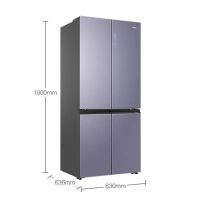 海尔(Haier)冰箱BCD-515WGHTD19NZU1 T型门冰箱 全空间保鲜 全温区变温 阻氧干湿分储 一级能效