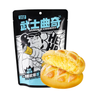 沙布蕾武士曲奇牛奶鸡蛋羹味128g