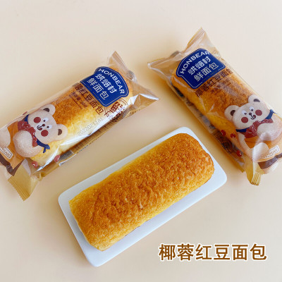 烘焙村椰蓉红豆面包90g