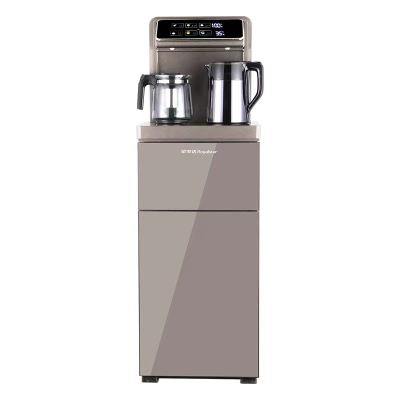 荣事达(Royalstar)茶吧机家用多功能智能遥控立式饮水机多段恒温制冷防溢水CY315D咖色