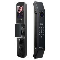 小凯 Z7 Pro智能锁指静脉锁家用防盗门锁全自动电子锁密码锁可视猫眼 指静脉智能锁 玄天色/把