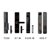 凯迪仕 智能锁指纹锁 T300 极夜黑/K100-W 红古铜/A7-W 红古铜/K60-F 红古铜/把