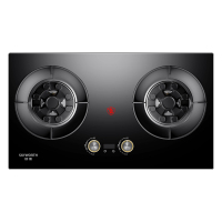 创维（Skyworth）灶具燃气灶双灶 双九孔5.2kW聚能定时猛火爆炒 家用台式嵌入式钢玻面板 Z213B天然气