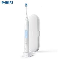飞利浦(PHILIPS) 电动牙刷 健康护龈型 声波震动牙刷(自带牙刷盒) 3种模式 力度感应 蓝色 HX6859/12
