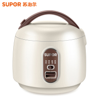 苏泊尔电饭煲4L电饭锅蓝钻球釜烘焙发面柴火饭智能预约家用电到煲2人-6人金属机身 蓝钻球釜内胆SF40FC973