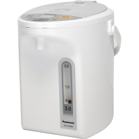 松下(Panasonic)3L白色电水瓶 陶瓷内胆涂层 4段温度调整 NC-EK3000
