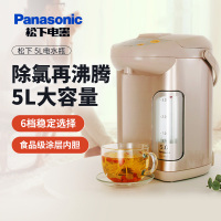 松下 (Panasonic)电热水瓶 NC-EF5000-N 电水壶 可预约 食品级涂层内胆 全自动智能保温烧水壶 5L