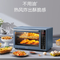 苏泊尔(SUPOR)空气炸电烤箱 OD38AK8 家用38L独立控温多功能烤炸一体 轻油低脂空气炸锅升级搪瓷内腔热风循环